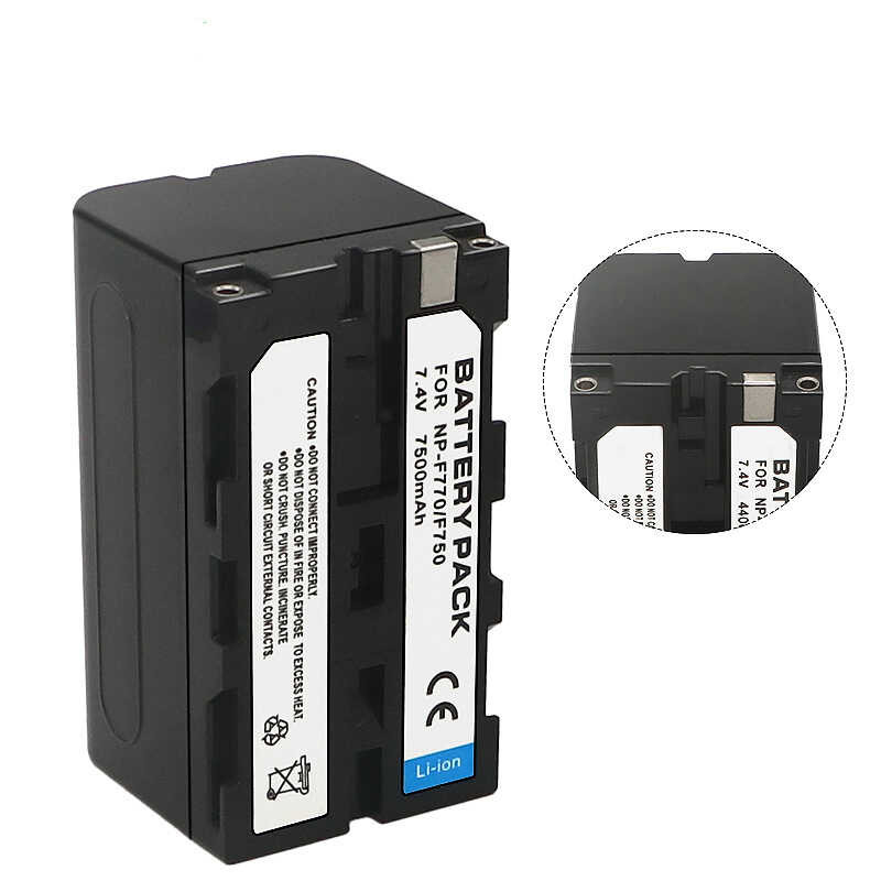 Δ Npf750 Np-F750 F730 F770 7500Mah แบตเตอรี่สำหรับ Sony Np-F960 F970 Np-F770 F55