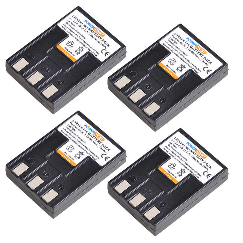 Δ 10 ชิ้น 3.7V 800Mah Nb-3L Nb-33L Nb-3Lh แบตเตอรี่สำหรับ Canon Sd550 Powers