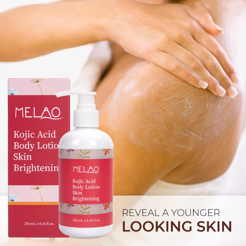 Kojic Acid 250ml Brightening Lotion Daily Moisturizer Glowing Skin,Dark Spots,Uneven Tone,For Body