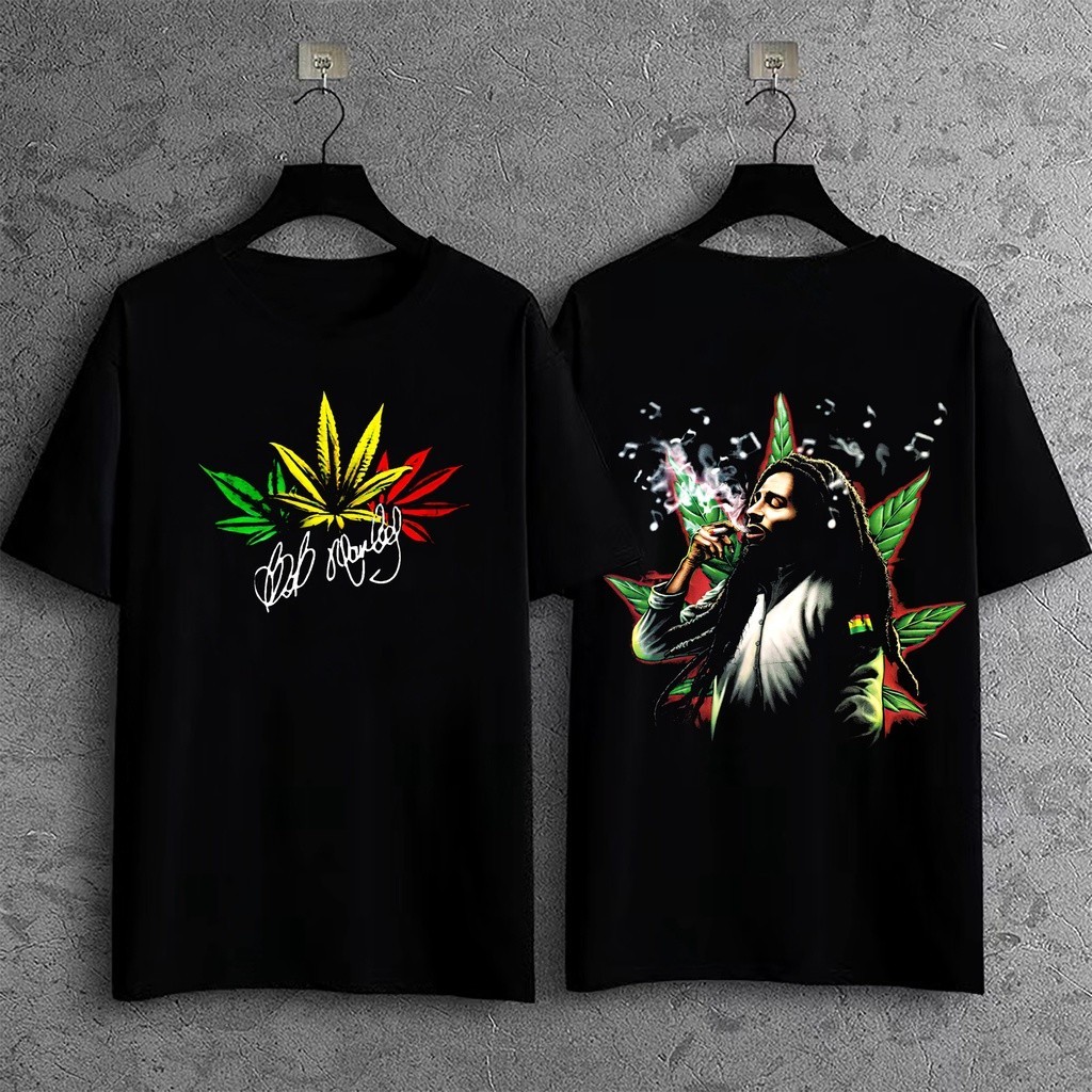 ขายร้อน Prettyboy Bob Marley Weeds Blunts เสื้อยืดสําหรับผู้ชาย streetwear แฟชั่นสบายๆ unisex tshirt