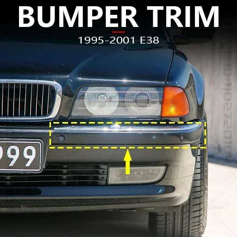 E38 สำหรับ 740i 740iL 740iLP 750iL 750iLP ปี 1995-2001 ชิ้นส่วนตกแต่งกันชนหน้า5111817055551118125309