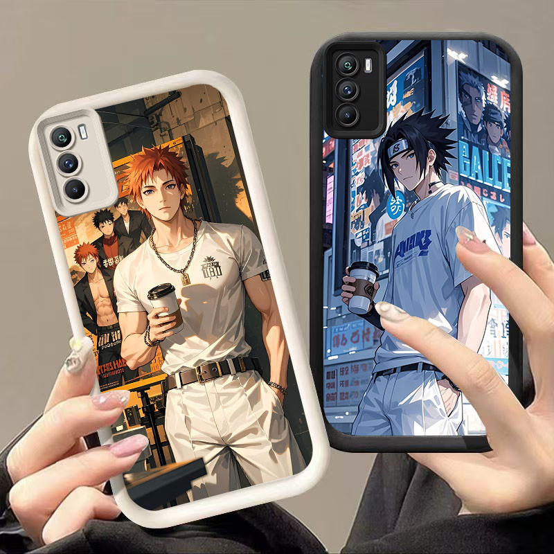 YZ-133 NarutoปลอกกันกระแทกสําหรับOPPO Realme C17 A11S 7I A53 A54S A33 C75 A16 A16s A53S 2020 4G