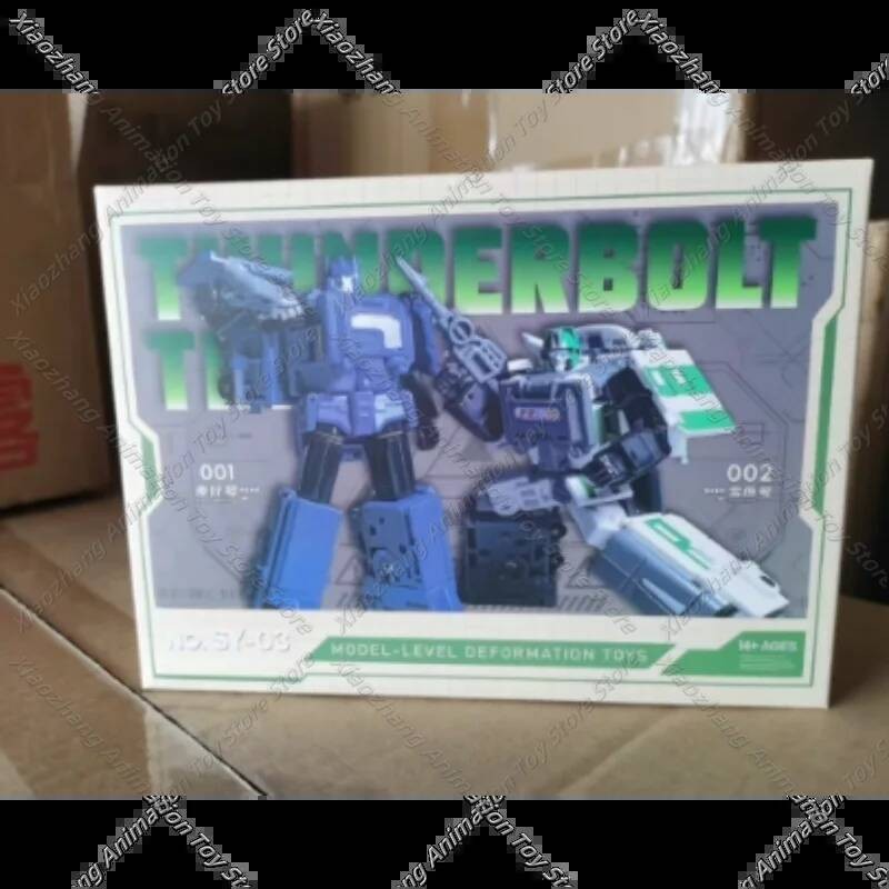 Product [delivery Within 48 Hours] Deformed Toys Thunder and Lightning Combination Train Troops YC00