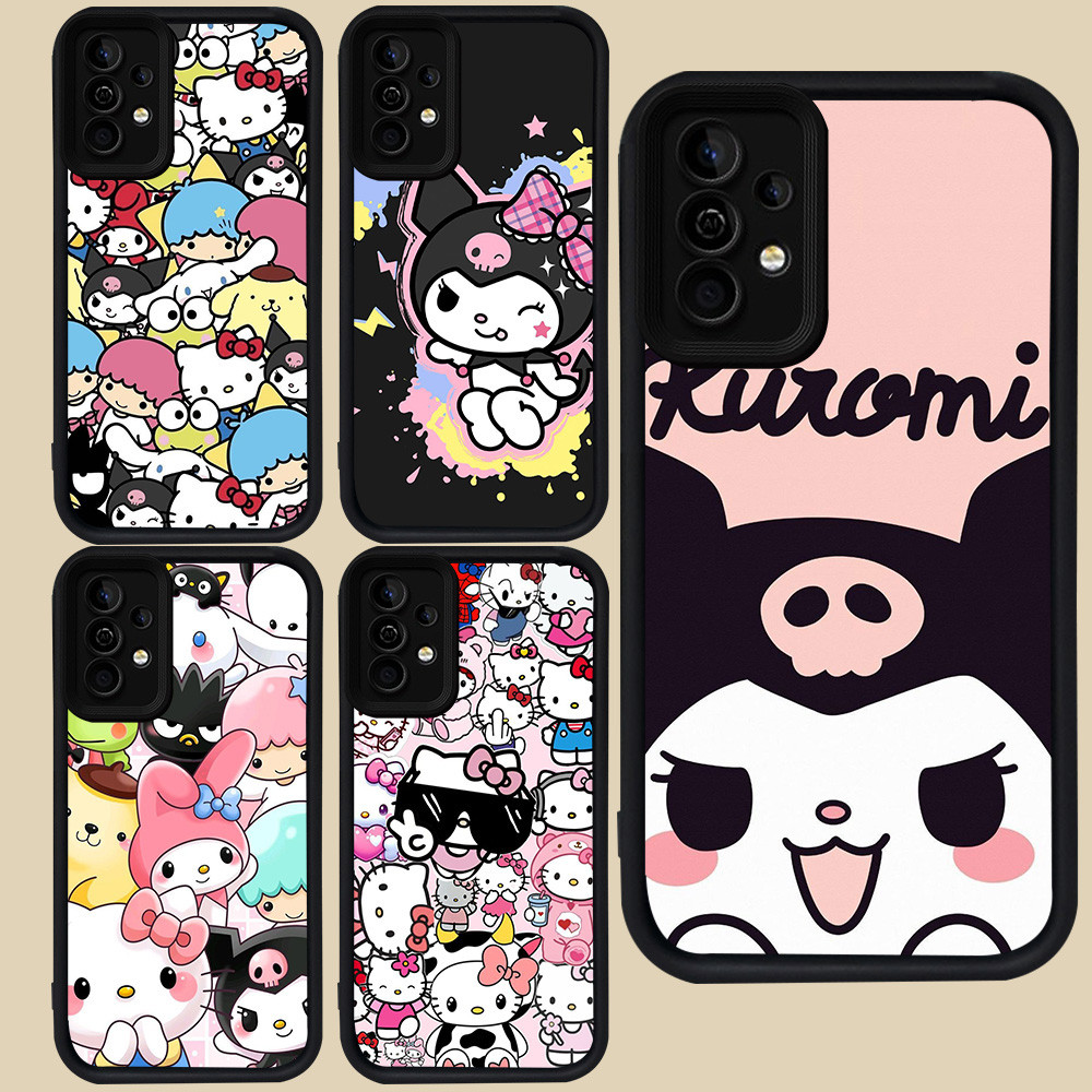 SAMSUNG ปลอกสีดําสําหรับSamsung A54 A05S S25 Ultra A16 A25 A34 A15 A04s A36 A56 A35 A55 A14 A24 5G R