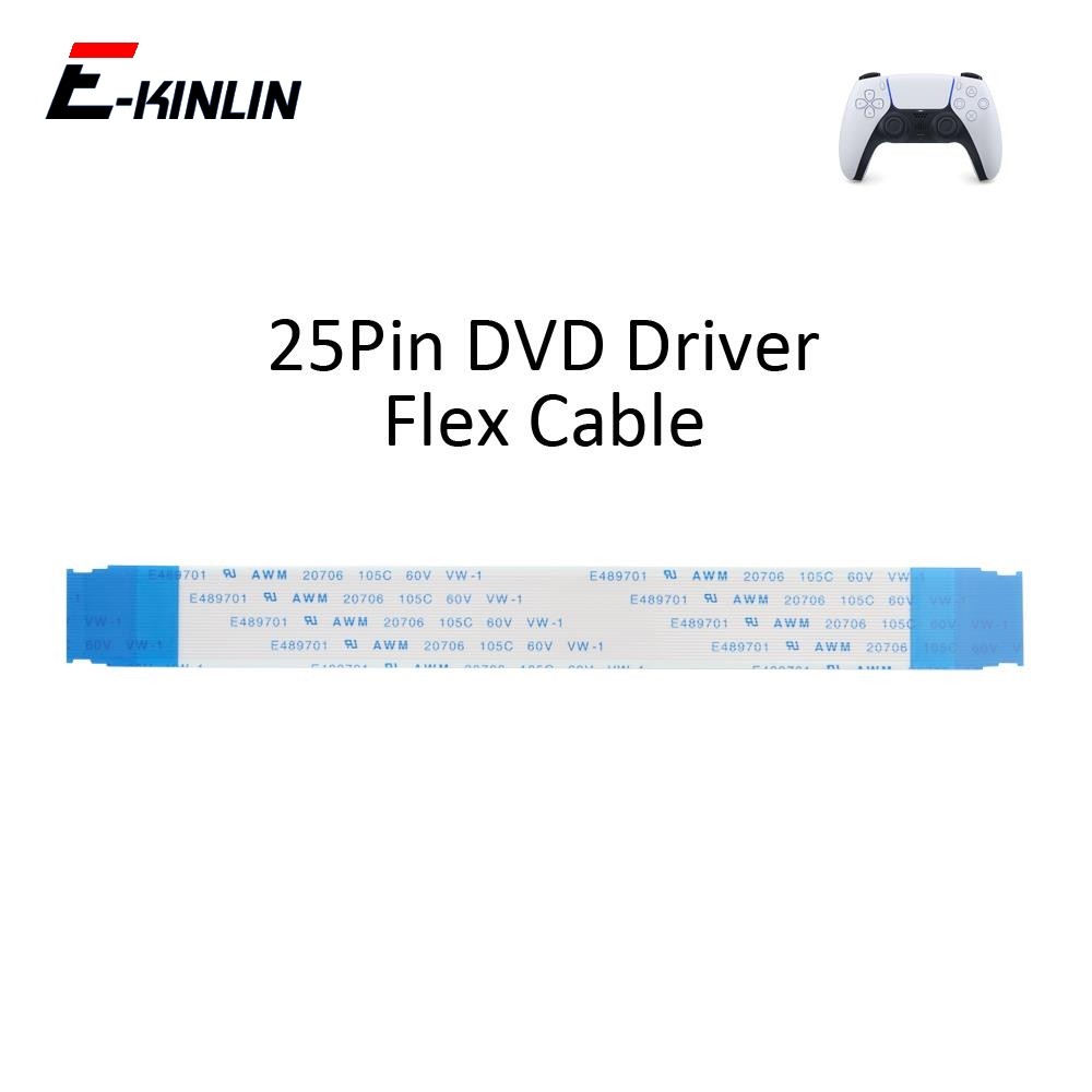 25Pin Host CD Drive DVD Disk Drive Motor Laser Lens Ribbon Flex Cable สําหรับ Sony Playstation 5 PS5