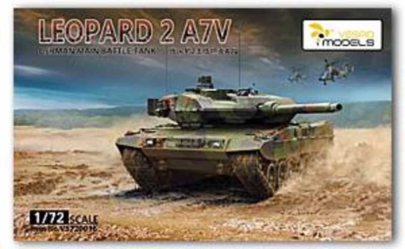โมเดล Vespid VS. 720016   รถถังหลักเยอรมัน Leopard 2A7V