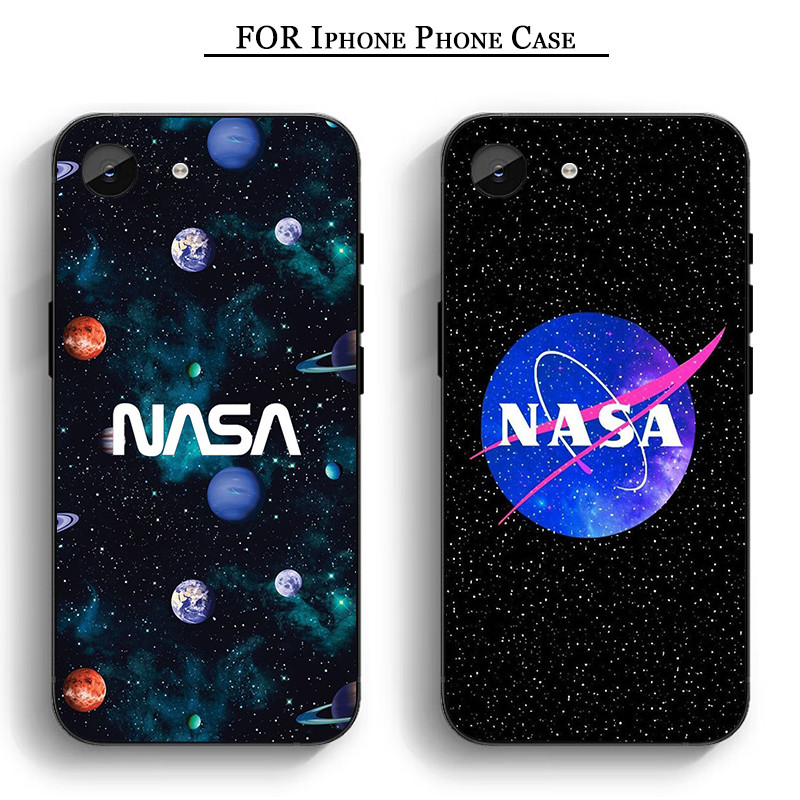 LH205 Nasa cvool iPhone 11 12 Pro Max Mini 6 7 8 Plus Plus 6S X XS Max XR SE Soft Case