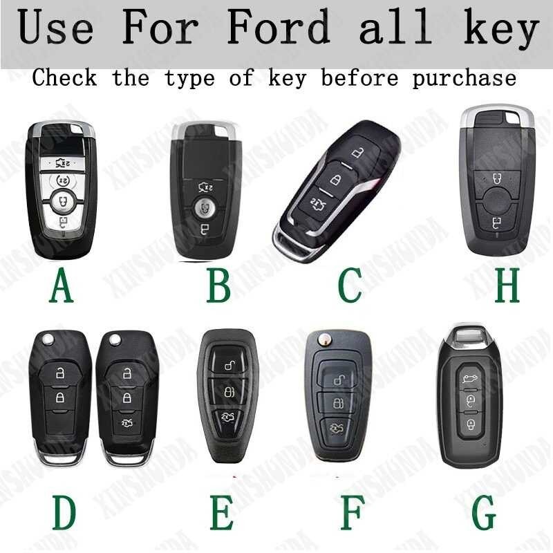 เคสกุญแจรถอัลลอยสังกะสี XSD Ford สำหรับ XLS WT XLT 4X2 Raptor Fx 4 Max