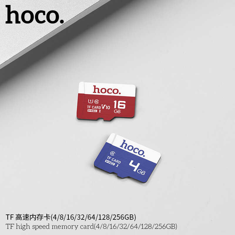 HOCO TF เมมโมรี่การ์ด Card/Micro SD Class10 ความจุ ( 4Gb/8Gb/16Gb/32Gb/64Gb/128G