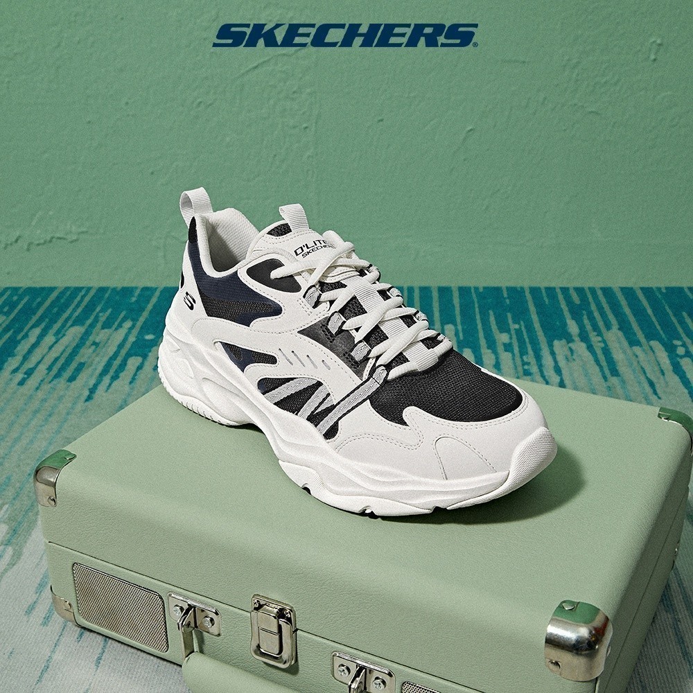 Skechers สเก็ตเชอร์ส รองเท้า ผู้ชาย Good Year Sport D'Lites 4.0 Shoes - 894201-NTBK