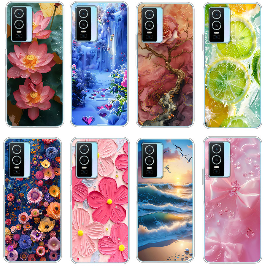 เคสสําหรับ vivo Y76S/Y76 5G/Y74S Soft Case TPU พิมพ์ฝาครอบโทรศัพท์