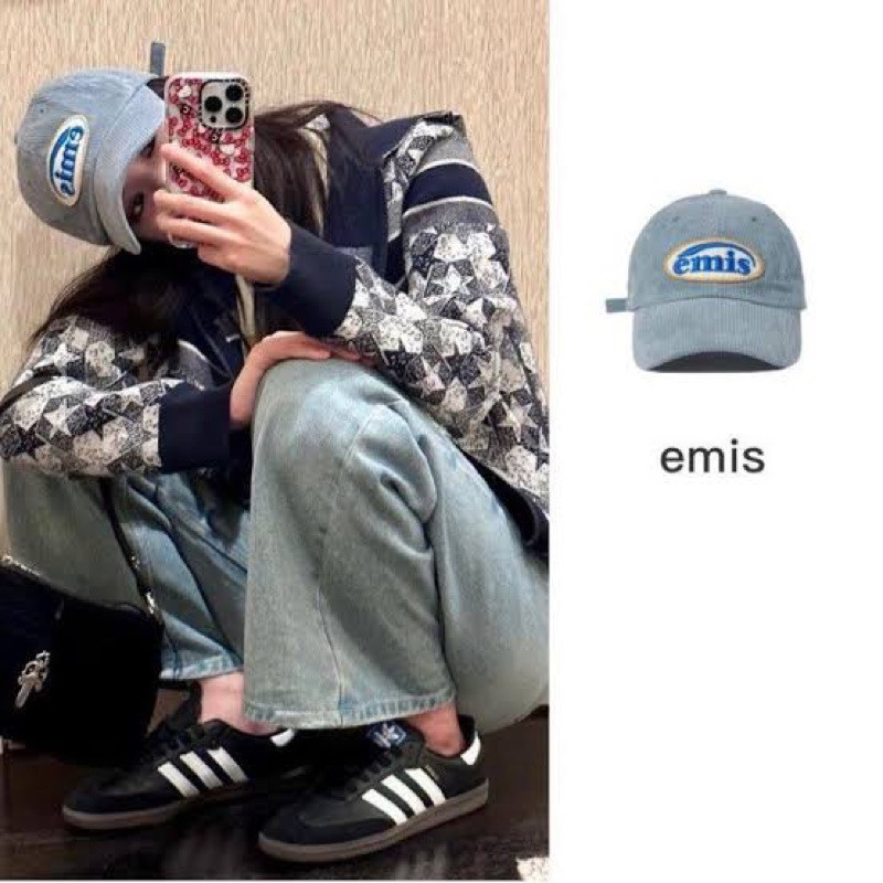 ♞,♘,♙,พร้อมส่ง หมวก EMIS CAP รุ่นผ้าลูกฟูก แบบจีซู