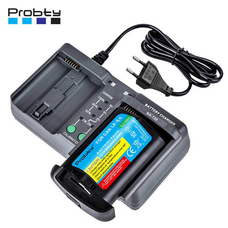 LP-E4N 8 LP-E4 Battery / Fast Charger for Canon EOS-1D C, 1Ds III, EOS 1D Mark IV Cameras 4