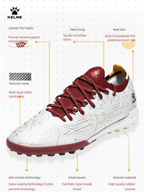 รองเท้าฟุตบอลสำหรับผู้ใหญ่ E25 KELME รองเท้าฟุตซอลสน