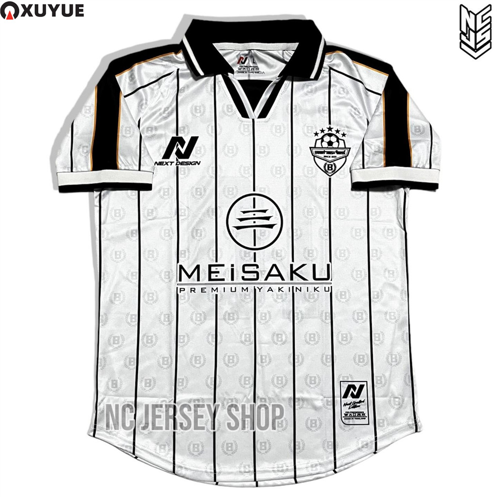 Xy เสื้อทีม บอยท่าพระจันทร์ Fc ⚫️⚪️ เสื้อมือ 1 ไซซ์ L อก 42 เบอร์ 10,6666