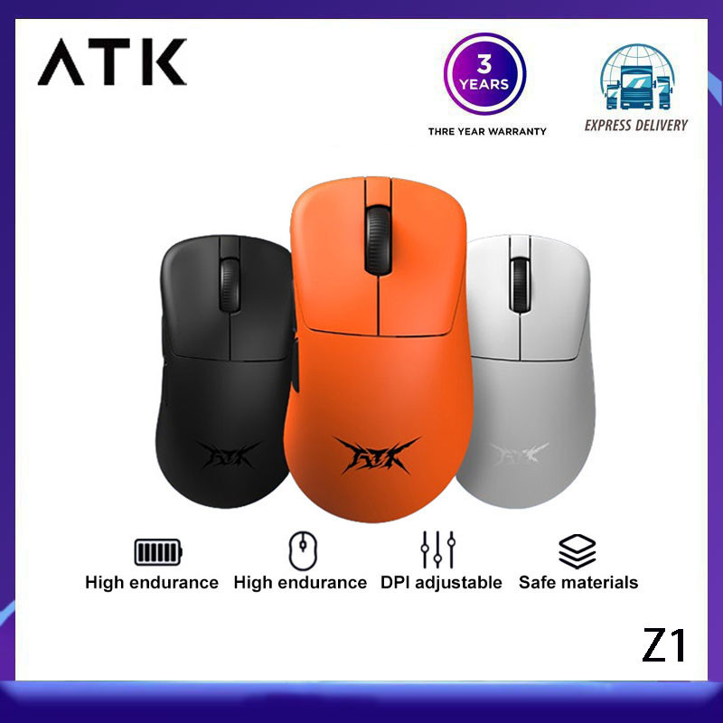 Atk Z1 Wireless Dual Mode Gaming Mouse Time of Ultra Long Endurance