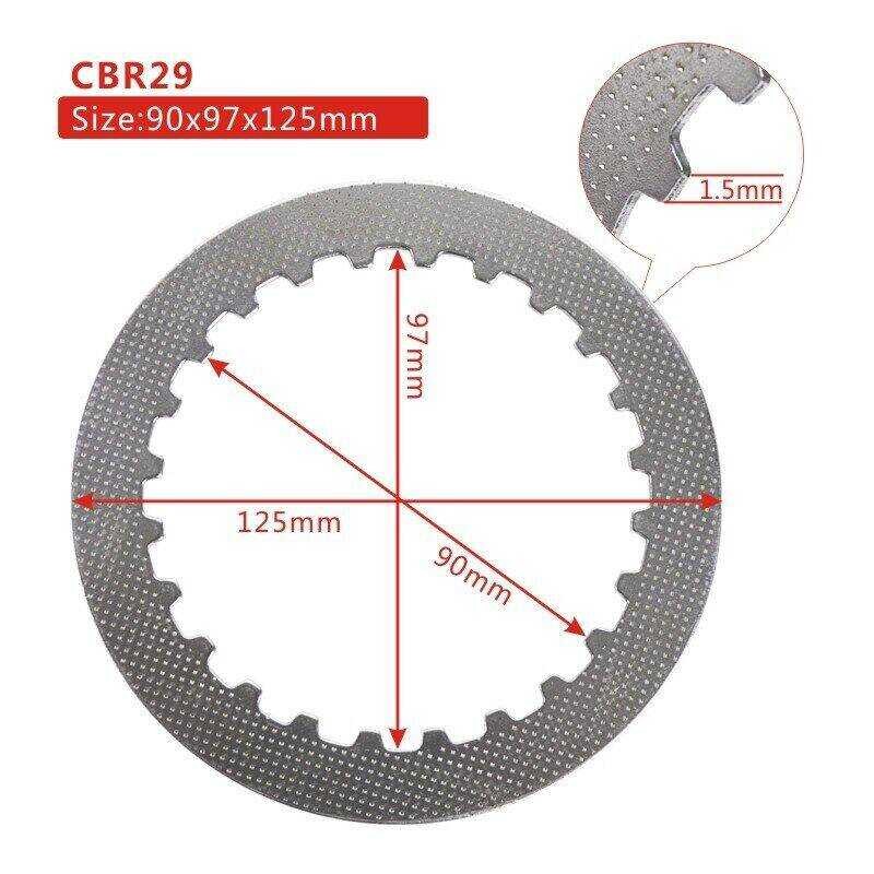 แผ่นคลัทช์เหล็กสำหรับ Kawasaki El125 El125 Klf220 Klf250 Bayou Klf220 250 ฮ