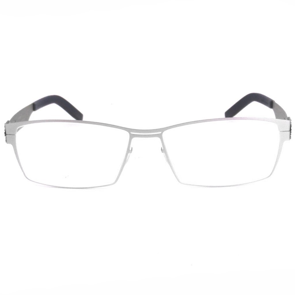 Ic Berlin แว่นตารุ่น 001 C-3 สีเงิน sanetsch กรอบเต็ม ขาข้อต่อ ไม่ใช้น๊อต Eyeglass ทางร้านเรามีบริก
