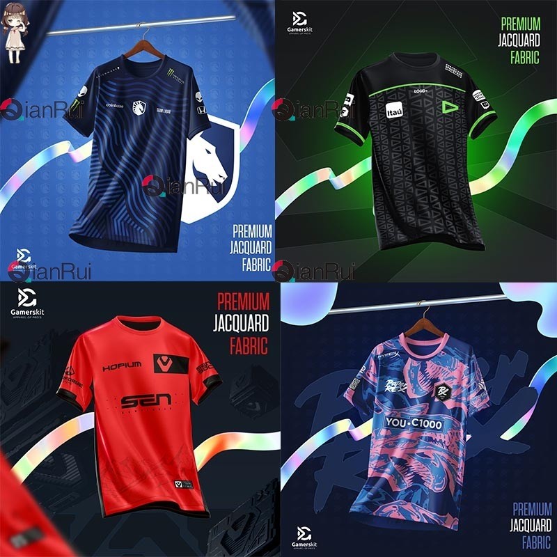 Sen, PRX, LOUD, LIQUID jersey พร้อมผ้า JACQUARD พรีเมี่ยม!!!