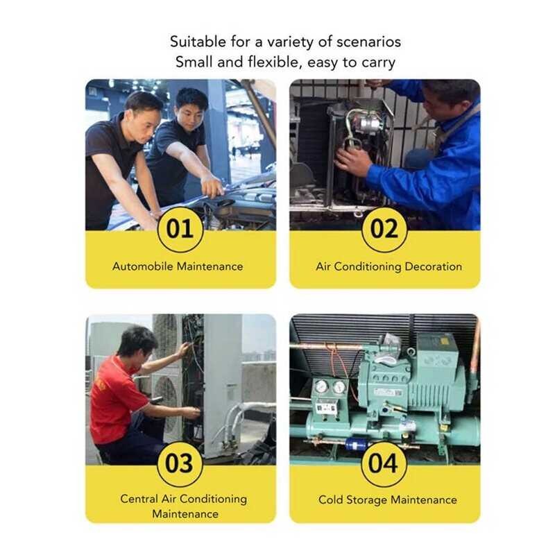 Refrigerant Hs-M02 Diagnostic Manifold Gauge Refrigeration Tool For R22/32/R410a