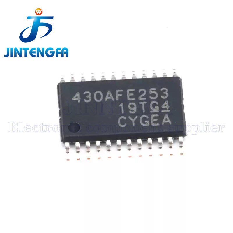 MSP430AFE253IPWR MSP430AFE253 430AFE253 TSSOP-24 ไมโครคอนโทรลเลอร์ 16 บิต - MCU JINNTEVA 16B MCU SMD