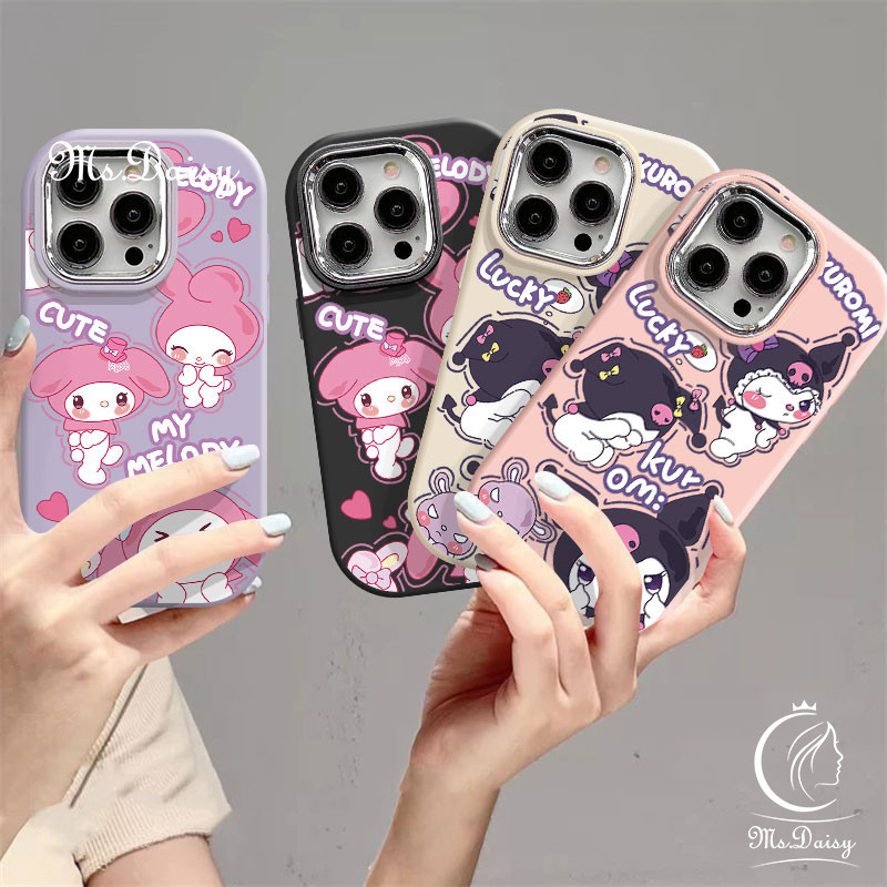 ตลกน่ารัก Grimace Kuromi Melody เคสโทรศัพท์สําหรับ VIVO Y11 Y12 Y15 Y17 Y15S Y15A Y16 Y17S Y18 Y19 Y