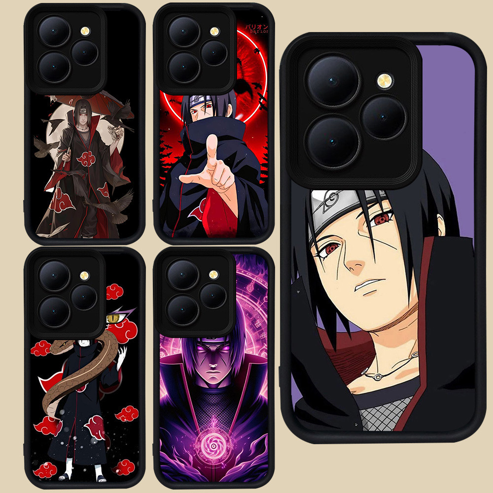 ปลอกสีดําสําหรับ Tecno Spark Pova 5 POP 20 8 6 GO 4 9 7 Pro GO1S GO1 2024 2023 2025 Plus Camon 12 40