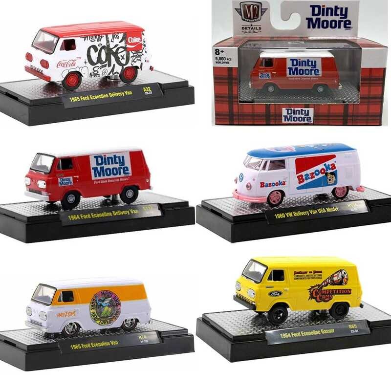 M2 Hines Diecast 1/64 Alloy Car Model Toys Bburago 1:64 Diecast Vehicle Replica Pocket Cars Collect