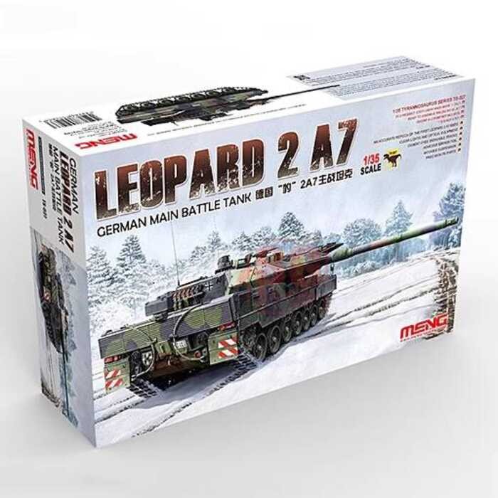 โมเดลประกอบรถถังหลัก MENG TS-027 เยอรมัน Leopard 2A7