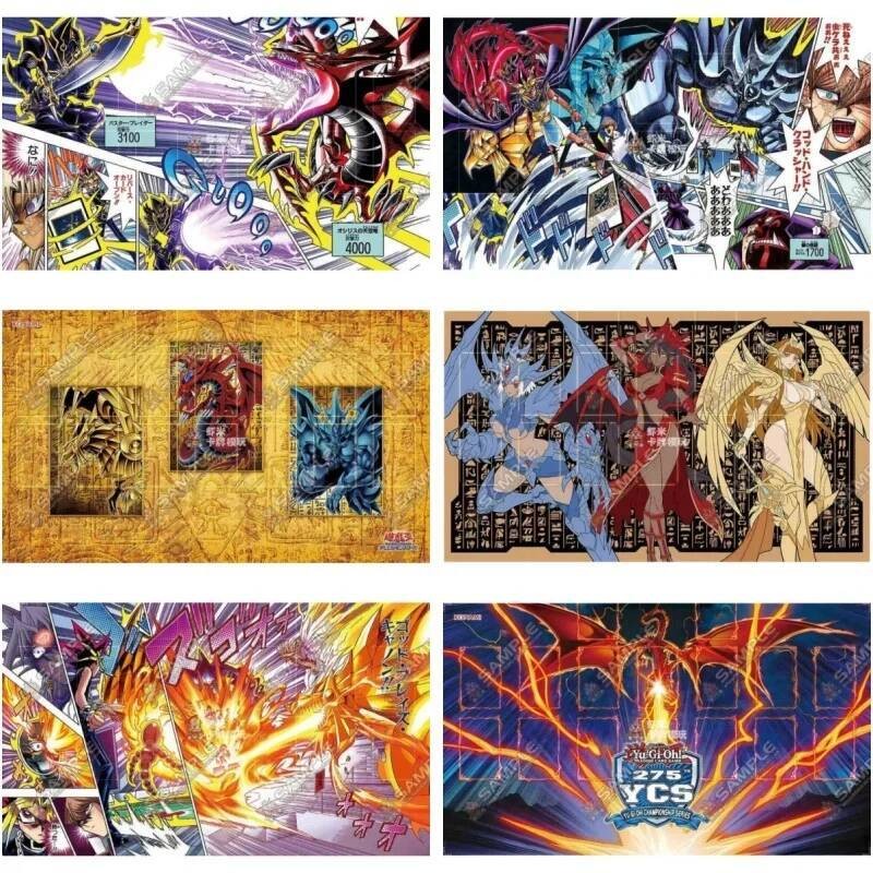Yu-Gi-Oh!การ์ด Pad Egyptian God 25th Anniversary Diy หนารุ่นเดียวการกระทําของเล่นรูปอะนิเมะคอลเลกชัน