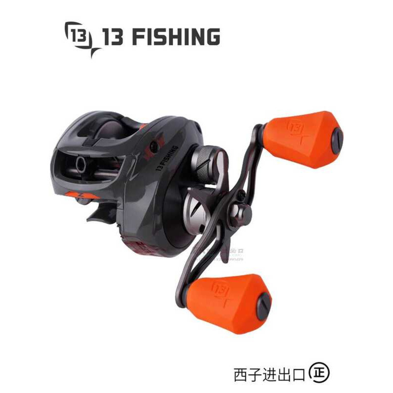 13FISHING 13FISHING Long Shot Water Drop Wheel Z SLD Double เบรค Lure วัตถุใหญ่ล้อตกปลา Western Fish