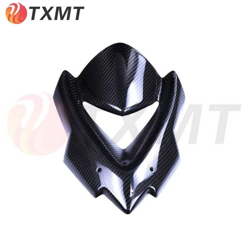 เหมาะสําหรับรถจักรยานยนต์คาวาซากิคาวาซากิz1000ดัดแปลงคาร์บอนไฟเบอร์กระจกแฟริ่งปก2014 +