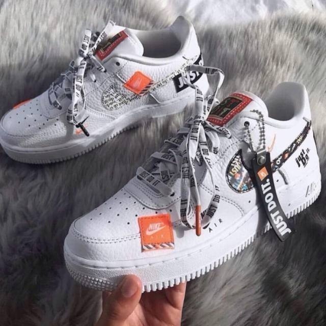 Nike Air Force 1 Just Do It White PREMIUM ORIGINAL