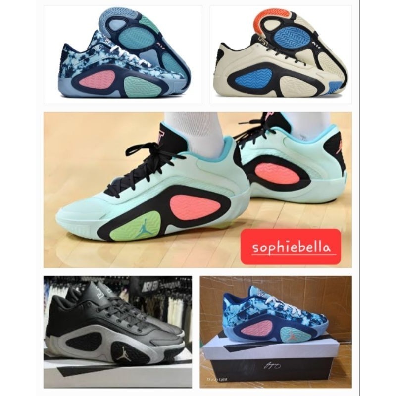 Jason Tatum 2 และ 1/ JT2, Jordan Zion 3, Luca 1 รองเท้าบาสเก็ตบอลผสมคุณภาพดีพร้อมกล่อง