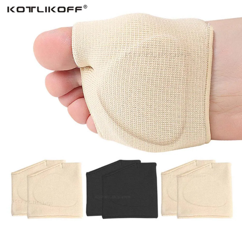 Kotlikoff เจลแขน Painful Metatarsal หัว Forefoot Pads สนับสนุนบรรเทา Metatarsalgia Calluses Toe Pad 