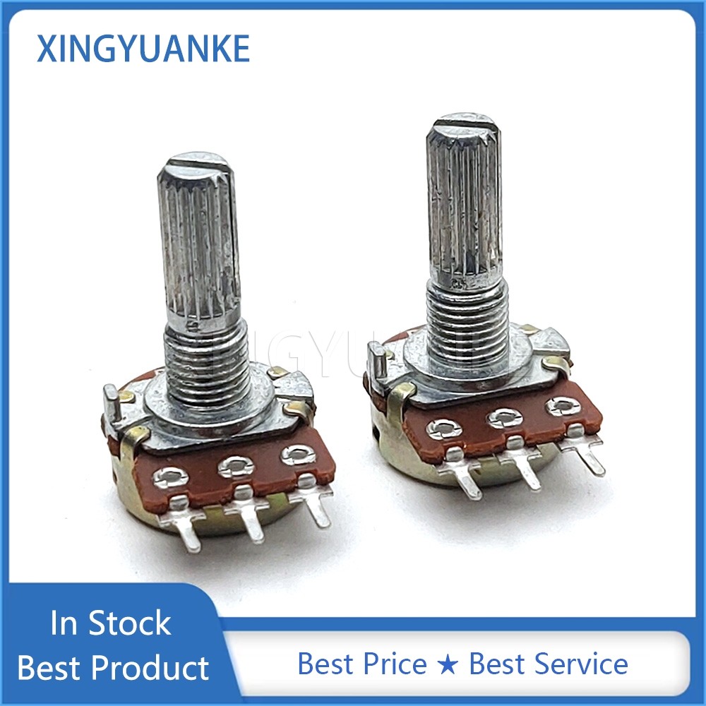 5 ชิ้น/ล็อต WH148 เดี่ยว 3-Pin B500R B1K B2K B5K B10K B20K B50K B100K B250K B500K ปริมาณปรับ Potenti