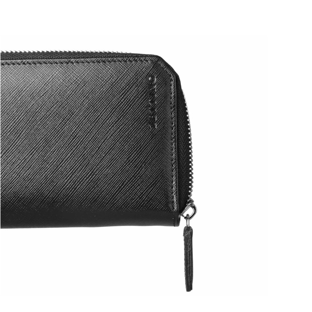 ZETTINO กระเป๋าสตางค์หนังแท้ Zip Long Wallet