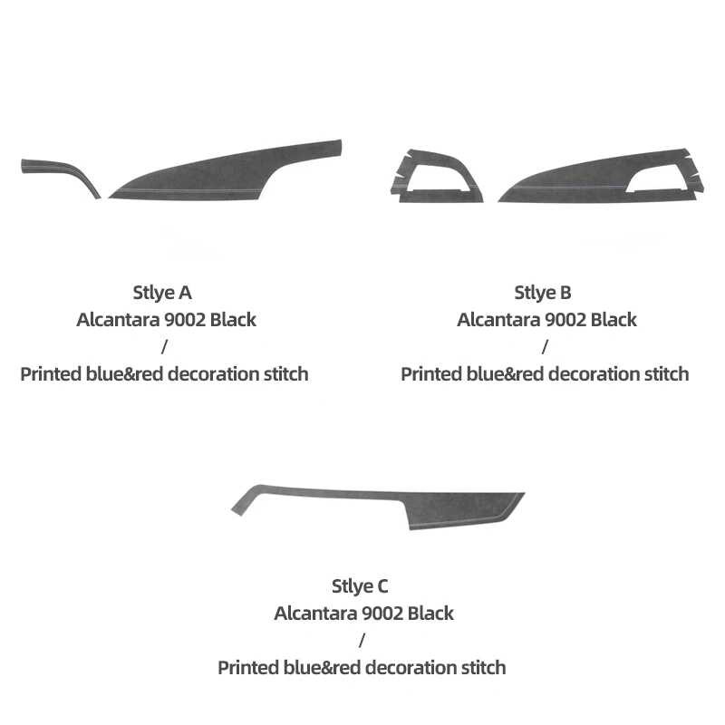 แดชบอร์ด ฝาครอบ ทำ Olcantara F20 F21 F22 F23 1 2 Series M Performance Sticker อุ