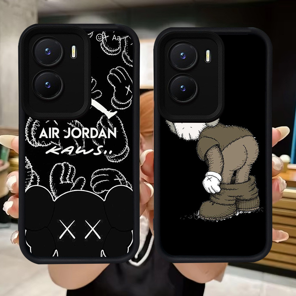 Q56 KAWS นุ่มสําหรับ VIVO Y35 IQOO Z9X Y01 Y01A Y55 Y75 Y56 Y15a Y16 Z9 Y15s Y22s Y22 13 Z10 T4