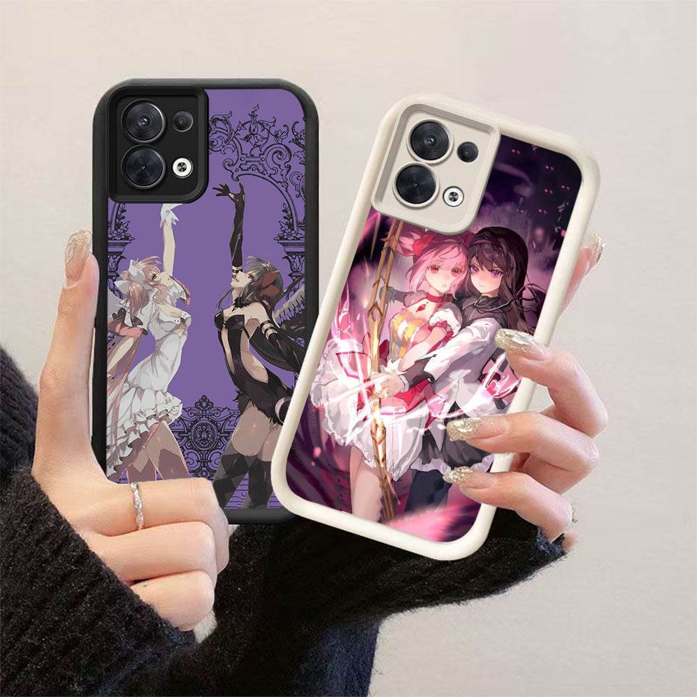 YZ-113 Madoka Magica Tomoe ปลอกกันกระแทกสําหรับ OPPO Reno 8 8Z 7Z F21S F21 7 Pro Lite 5G