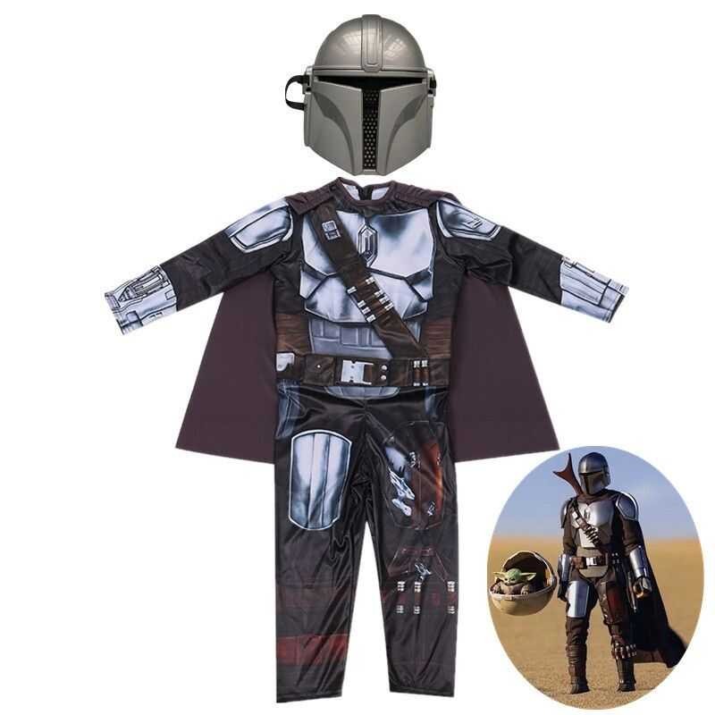 Halloween Costume For Kids Boy Boys Classic Movie Mandalorian Beska Armor Children Cosplay Clothing