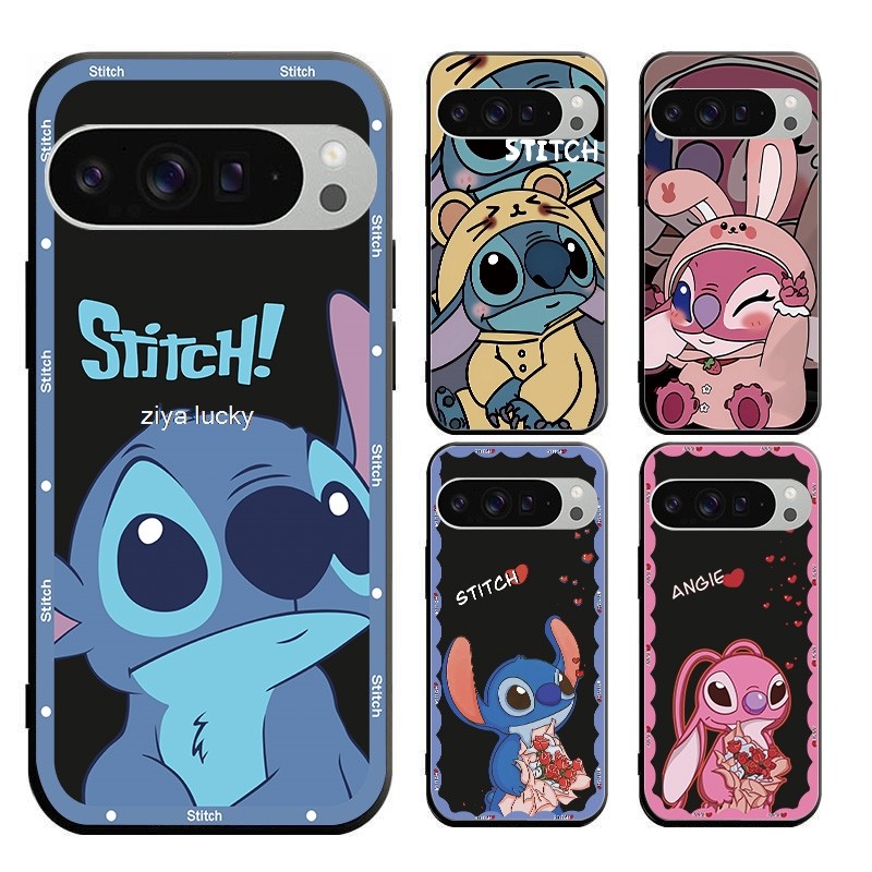 เคสโทรศัพท์ซิลิโคนแบบนุ่ม Lilo Stitch Google PIXEL 9 G2YBB GUR25 G1B60