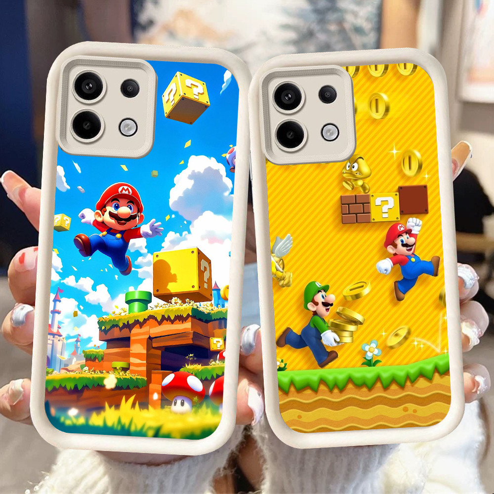 NB-65 Super Mario เกมปลอกกันกระแทกสําหรับ Infinix 7 GT 20 Tecno POP 7 Spark GO ITEL A80 P65 Pro