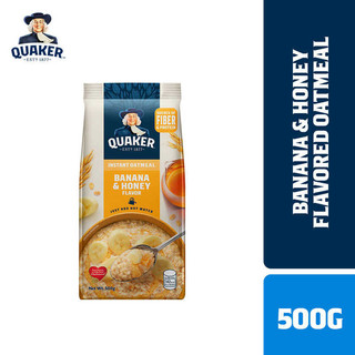 Quaker Flavored Oatmeal Banana & Honey 500G