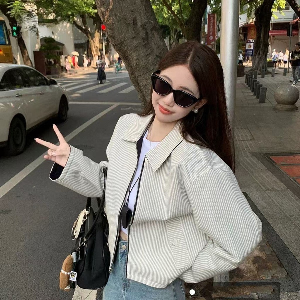 แจ็คเก็ตสองด้านดีไซน์คลาสสิก สวมใส่สบาย