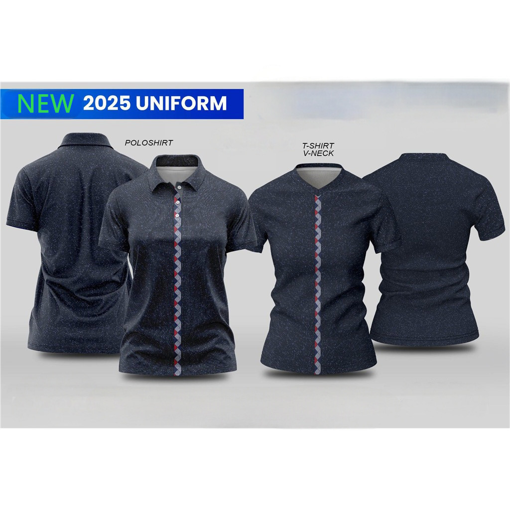 (จัดส่งในพื้นที่)2025 New Teacher Deped Uniform วันอังคาร - Thursday Mens and Womens Universal Unifo