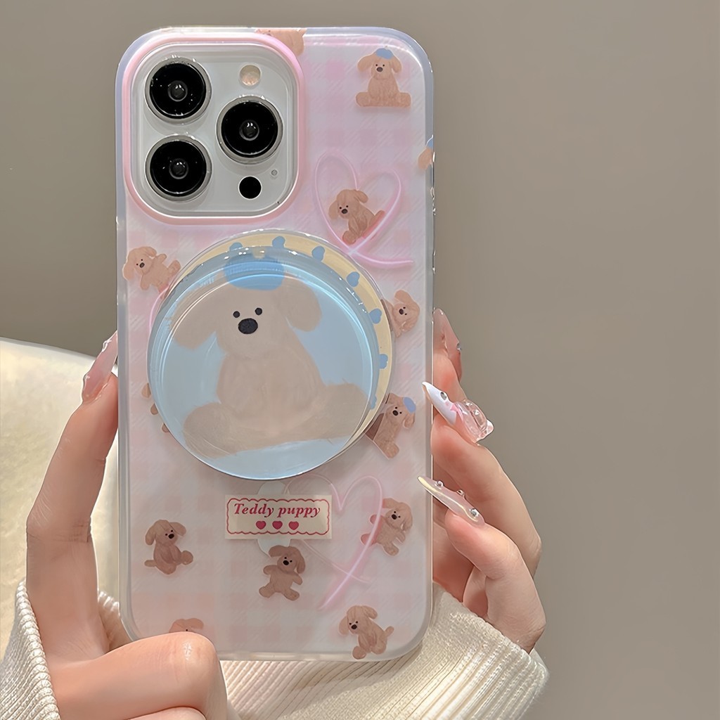 CX44 For iPhone 17 16 15 14 13 12 11 Pro Max Mini XS Max XR X 7 8 Plus SE2 SE3 With magnetic stand P