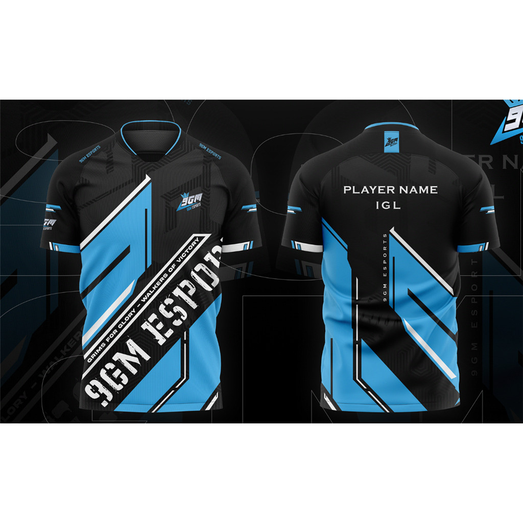 E-SPORTS JERSEY DESIGN สําหรับ 9GM ESPORTS