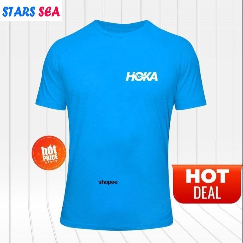 Dri Fit Hoka Time To Fly Hiking Trail Running T เสื้อไมโครไฟเบอร์แขนสั้นเสื้อยืด