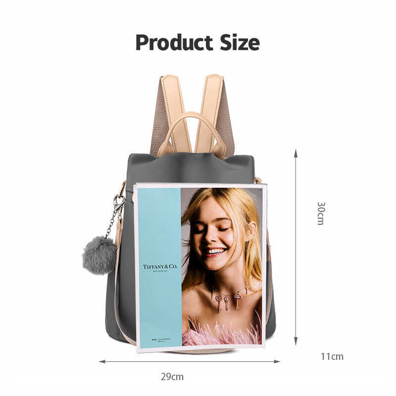 ❤ Deere Jack Fashion Backpack กระเป๋าเป้สะพายหลังนักเรียนความจ